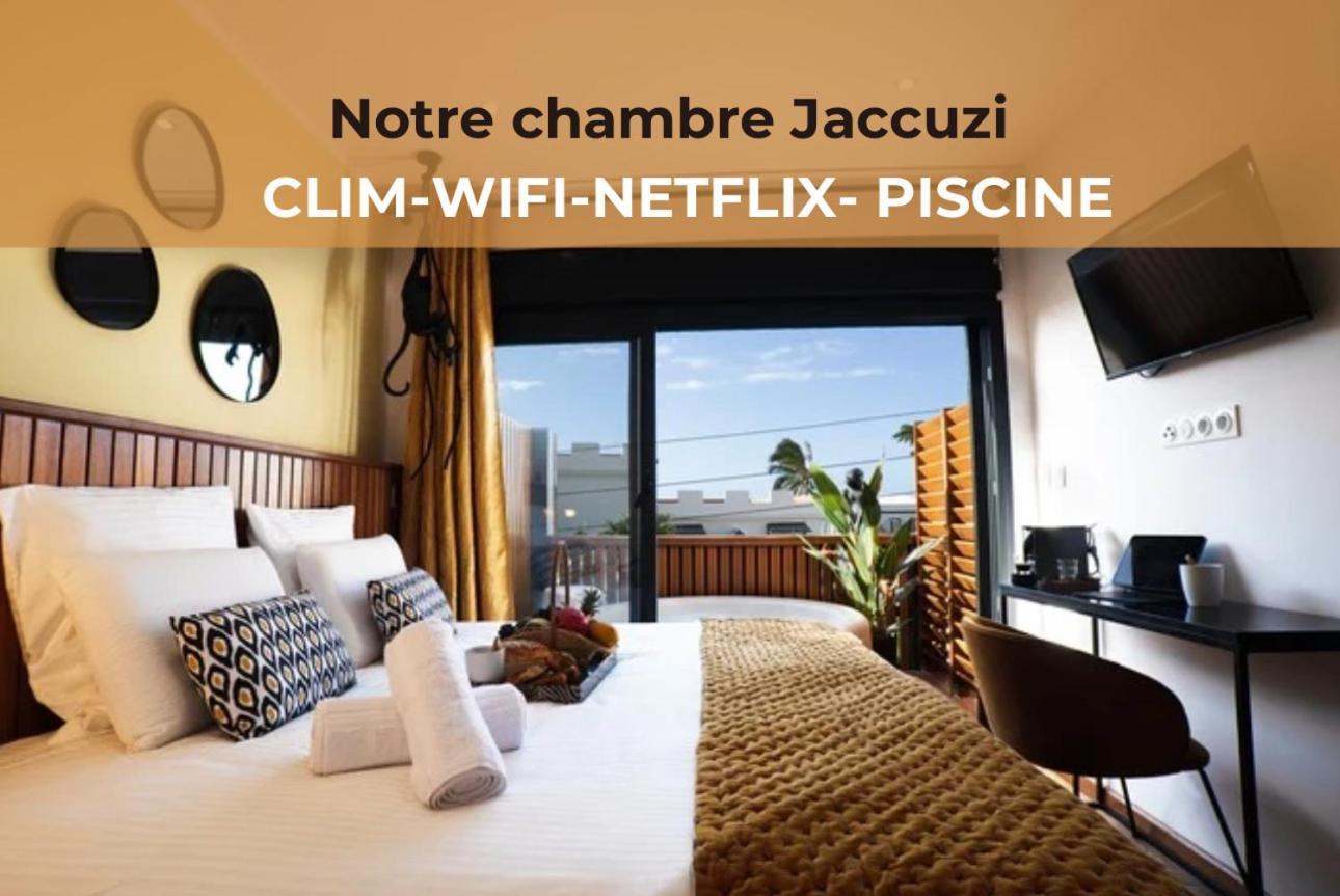 Maison Le Patio Jacuzzi Сен Дьони Екстериор снимка
